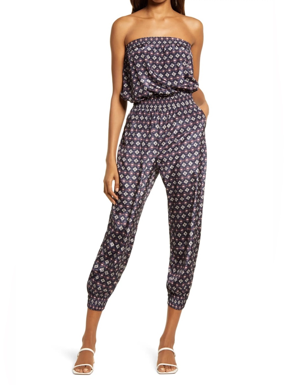 Bishop + Young Strapless Jumpsuit